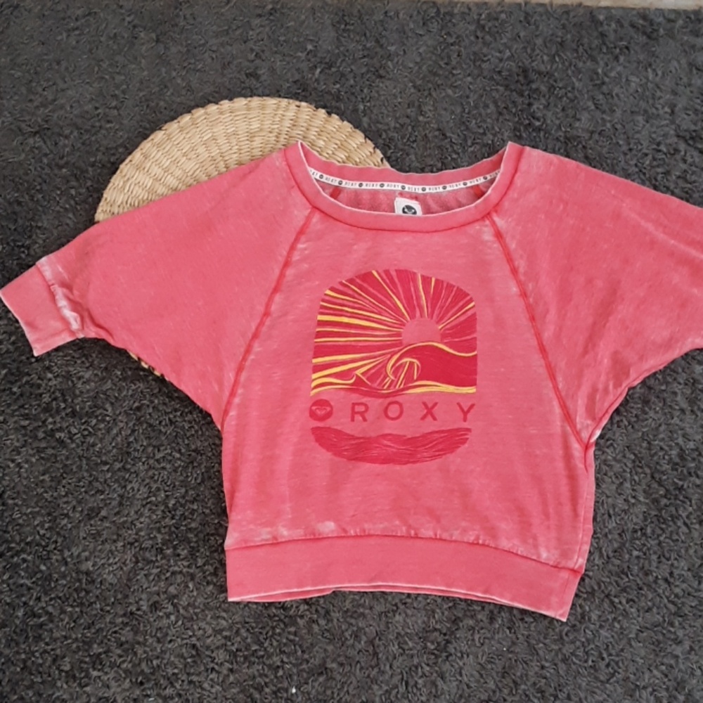 Roxy crop/boxy shirt